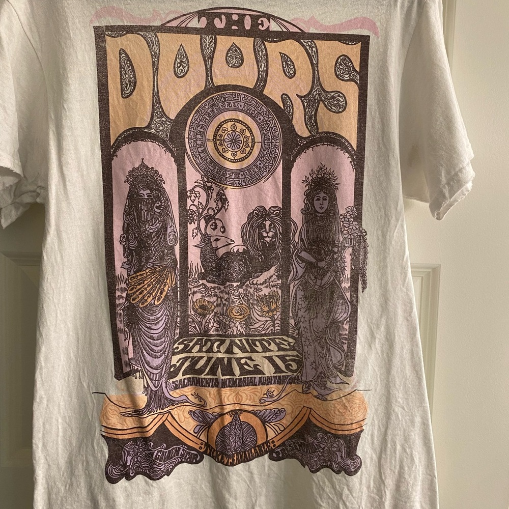 Vintage Graphic T-Shirt with The Doors Print